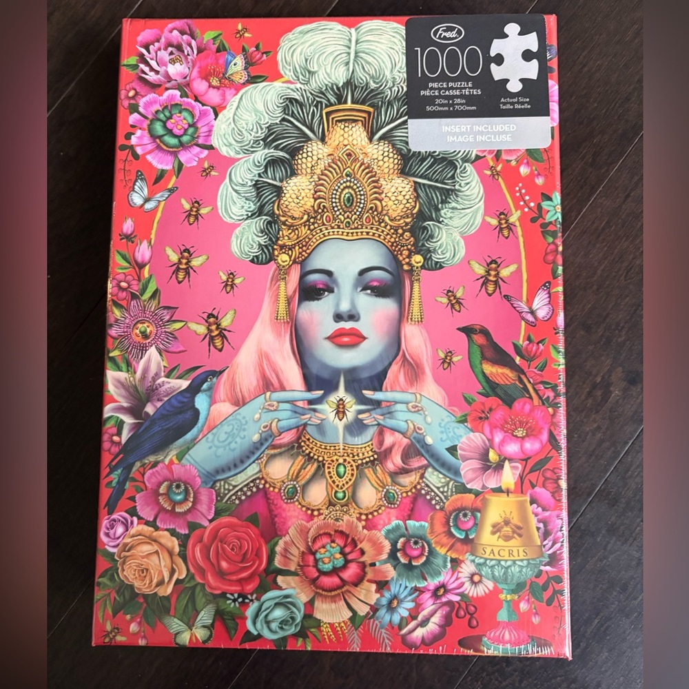 BNIB Fred 1000-Piece Puzzle - Fiona Hewitt Queen Bee🐝🔮